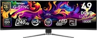 MSI MPG 491CQPX QD-OLED, 49" MSI MPG 491CQPX QD-OLED