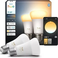 Philips 929003854902, Philips Hue White Ambiance 8,1W 1100 E27 2 St&uuml;ck, 2 Stk