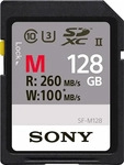 SONY SFM128T2.SYM, Sony SDXC 128 Gigabyte Class 10 Pro UHS-II 260 MB / s