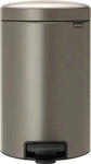 Brabantia 113628, Brabantia, Treteimer Newlcon 12l Farbe Platin