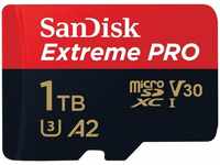 SanDisk SDSQXCZ-1T00-GN6MA, SanDisk MicroSDXC 1TB Extreme Pro A2 UHS-I (V30) U3...