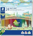 STAEDTLER "Noris Colour" Buntstifte, 24 Farben, dreieckig