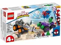LEGO Marvel 10782 Hulks und Rhinos Truck-Duell