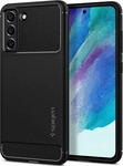 Spigen ACS03049, Spigen Rugged Armor Black Case f&uuml;r Samsung Galaxy S21 FE 5G
