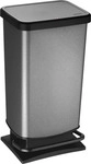 Rotho 1754111006, Rotho Abfallbeh&auml;lter PASO 40 Liter - carbon