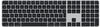 Apple MMMR3Z/A, Apple Magic Keyboard mit Touch ID und numerischem Tastenfeld, schwarz