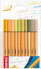 STABILO point 88 - Neue Farben - Packung mit 10 Farben
