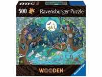 Ravensburger Puzzle 175161 Holzpuzzle Zauberwald 500 Teile