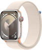 Apple MRMA3QC/A, Apple Watch Series 9 45mm Cellular Aluminiumgehäuse Polarstern mit