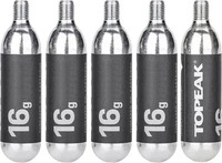 Topeak 16g CO2-Kartuschen mit Gewinde - 5er Set