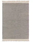 benuta Pure Wollteppich Kim Grau 160x230 cm - Naturfaserteppich aus Wolle