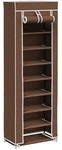 VidaXL Rangement &agrave; chaussures 8 tier couleur marron