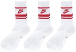 Nike Sportstr&uuml;mpfe Chaussettes Dri-FIT technologie renforc&eacute;e 3 paires