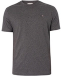 Gant T-Shirt Normales Schild-T-Shirt