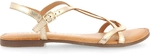 Gioseppo Flache Sandalen 69113 oro