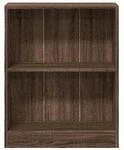 VidaXL Wandregale Biblioth&egrave;que Ch&ecirc;ne Marron 60x24x76 cm Bois d'ing&eacute;nierie