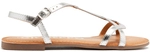 Gioseppo Flache Sandalen 69113 plata