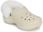 Crocs Clogs CLASSIC PLATFORM FUZZ LINED CG