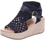 Blowfish Malibu Keilabsatzsandalen Sandaletten BF-9539 BLACK