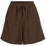Vila Shorts Tevira Shorts - Slate Black