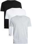 Lacoste Pyjama-Sets 3er-Pack Lounge-T-Shirts mit Rundhalsausschnitt