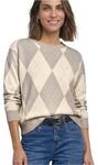 Street One Pullover LTD QR soft printed shirt w.stones 326075