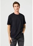 Wrangler T-Shirts & Poloshirts 112365120 SS SOLID TEE-BLACK
