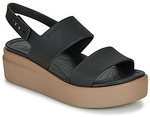 Crocs Flache Sandalen CROCS BROOKLYN LOW WEDGE W