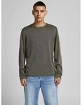 Jack & Jones Langarmshirt 12174001 LEO-DUSTY OLIVE