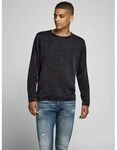 Jack & Jones Pullover 12174001 LEO-CAVIAR