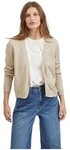 Vila Strickjacken Ril Short Cardigan - Natural Melange