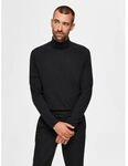 Selected Pullover 16074684 BERG ROLL-BLACK