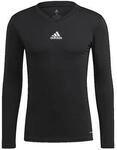adidas Langarmshirt T-shirt manches longues Team Base noir