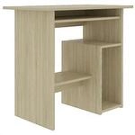 VidaXL Bureau Bois d&rsquo;ing&eacute;nierie Marron 80x45x74 cm