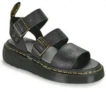 Dr. Martens Flache Sandalen Gryphon Quad Black Pisa in Schwarz, 39