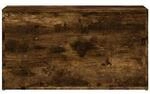 VidaXL Coffre de rangement Bois d'ing&eacute;nierie Marron 84x42x46 cm