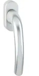 HOPPE Fenstergriff Tokyo 0710/U26 Farbe: Aluminium Natur|Stiftl&auml;nge (vorstehend):