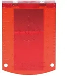 Bosch Laserzieltafel rot Zubeh&ouml;r Messtechniken: Laserzieltafel rot