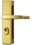 ABUS T&uuml;rgriff KLZS714 Garniturart: Dr&uuml;ckergarnitur (Griff/Griff)|Schild/Rosette:
