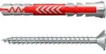 fischer DuoPower 8 x 65 S; mit Schraube Bohrernenndurchmesser: 8 mm|Max. Dicke des