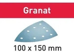 Festool Schleifblatt Granat STF DELTA/9 P80 GR/50 K&ouml;rnung: P80|Packungsinhalt: 50
