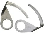 FEIN Schneidmesser U-Form, Schneidenl&auml;nge 60 mm VE: 2 St|Schneidenl&auml;nge: 60