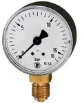 Manometer, Anschluss radial unten Anschluss: G 1/4 Zoll|Nenn-&Oslash;: 63 mm