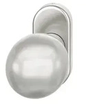 FSB Knopf 07 0802, Ausf&uuml;hrung T&uuml;rgriff (au&szlig;en) drehbar, Rosette, oval,...
