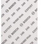 Bosch Schleifblatt ExW480 web, G240 K&ouml;rnung: 240|Paketinhalt: 2er-Paket
