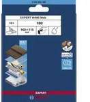 Bosch Schleifblatt ExW480 web, G180 Paketinhalt: 10er-Paket|K&ouml;rnung: 180