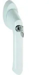 HOPPE Fenstergriff Brest 0739S/US954 100NM, abschlie&szlig;bar, Spitz, 7/32-42, Farbton: