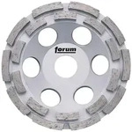 FORUM Diamant-Schleiftopf 125mm dop. belegt