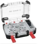 Bosch PRO Multi Material PC Plus Lochs&auml;gen-Set, 9-tlg. Ausf&uuml;hrung: 22, 29, 35, 44,