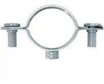 fischer Schraubabstandsschelle Metall AM 24 Spannbereich: 24 - 25 mm|Reale